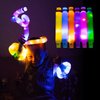 DJBoomy Light Up Pop Fidget Tubes: Glow Sensory Tube Stretch Toys for Kids Party Favors - Mini Plastic Pull Tubes Bulk with LED Lights Glowing Stick in the Dark (12 Pcs)