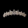 Women's Tiara - Crown for Henna Wedding Party | Glitter Hair Accessories for Bridal Birthday Pageant Prom Halloween Cos-play Costume Christmas Party, Princess Crowns | Crystal Glass Beads - Pearl