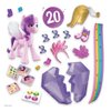 My Little Pony: A New Generation Movie Crystal Adventure Princess Pipp Petals - 3-Inch Pink Pony Toy, Surprise Accessories, Friendship Bracelet