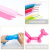 260 Balloons, 100pcs Long Balloons, Matt Color Mix 260 Balloons, Long Balloons for Balloon Arch, Balloon Animals Kit, Balloons for Balloon Animals, Random Color