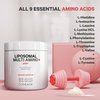 Codeage Liposomal Multi Amino Powder Supplement - BCAA & EAA Supplement All 9 Essential Amino Acids, Branched-Chain Amino Acid, Pre & Post Workout, Unflavored, Liposomal Delivery, Non-GMO, 6.15 oz
