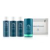 Oars + Alps Hair and Body Travel Size Kit for Men, Includes Sulfate Free Shampoo, Conditioner, Body Wash, Deodorant, and Reusable Pouch, TSA Approved, Alpine Tea Tree Scent