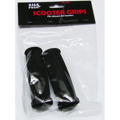 Kick Push Scooter Handle Grips, Black
