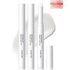 Lip Balm-3Pcs Hydrating Clear Lip Chapstick, Colorless Lip Tint Moisturizer for Dry & Chapped Lips,Smooth Lightweight Lip Base,Lipstick Primer Lip Care Product,Christmas Lip Makeup Gift for Women Man