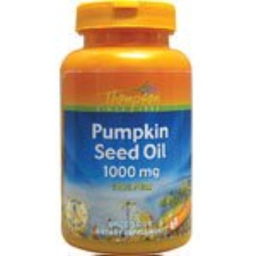 Thompson Pumpkin Seed Oil Seed, Softgel (Btl-Plastic) 1000mg 60ct