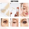VOCOSTE Double Eyelid Stickers, 960 Pcs Invisible Eyelid Tape, Eye Lift Tape with a Fork, Tweezers, Suitable for Single Eyelid Asymmetrical Eye