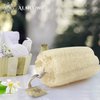 Almooni Egyptian Loofah Exfoliating Body Scrubber, Natural Real Egyptian Shower Loofah Sponge Body Scrubber for Women and Men, for Body and Face That Will Get You Clean - 3 Count (1 Pack)