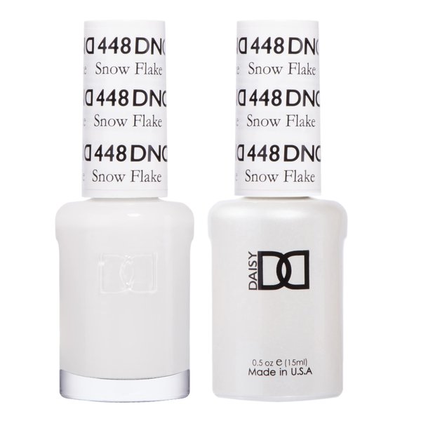 DND Gel Polish Set - 1 each of Blue Gel Polish and Blue Nail Polish, 0.5 Fl Oz (Snow Flake)