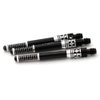 CUESOUL TERO AK7 Aluminum Dart Shafts Balck Built-in Spring Telescopic for Steel Tip Darts and Soft Tip Darts,Set of 3 pcs
