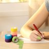 12 Pieces Self Adhesive Bandage Tape Stretch Self Adherent Cohesive Toe Tape Buddy Tape for Sports, Wrist, Ankle, First Aid, 5 Yards Each (12 Colors, 1 Inch)