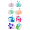 Bath & Body Works and Gift Set Bundle with Shower Gel Soap and Loofah Sponge Pouf - (Cherry Blossom)