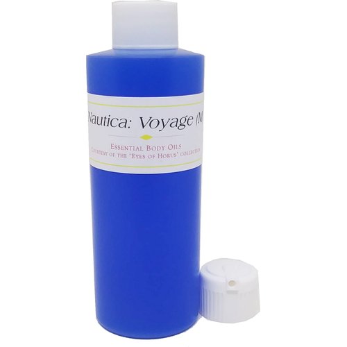 TCEShop Navitica: Voyage - Type For Men Scented Body Oil Fragrance [Flip Cap - Blue - 4 oz.] - ID#32598