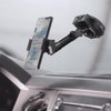 Bracketron HD Phone Dock PRO Dash and Window Metal Clamp Mount, Phone Holder for Car, Universal Phone Mount for Phones up to 3.5 Inches Wide