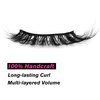 SYlashes False Eyelashes 15mm Faux Mink Lashes Natural Look Cat Eye Lashes Soft Wispy Crossed Luxury Volume Fake Lashes 10 Pairs Pack