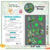 Cerlaza Glow Easter Tattoos for Kids Party Favors, Easter Luminous Temporary Tattoos for Girls Boys Bunny Decorations, Easter Egg Tattoo Stickers for Easter Basket Fillers-10 Sheets