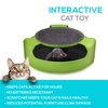Pets First CAT Scratcher Spinning Mouse Toy for Cats - Interactive Cat Toy Catch The Mouse Fun Game - 2-in-1 Scratching Toy for Cats - No Battery Required - Rotating Mouse Pet Toy
