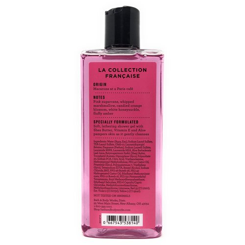 Bath & Body Works 8 Ounce Shower Gel Bonjour Paris