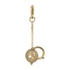 Tree of Life 4X Magnifying Glass Sliding Top Key Chain (Gold Tone)