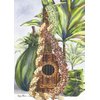Pacifica Island Art Hawaiian Christmas Cards Set (12) Mele Pua by Peggy Chun