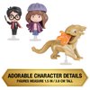 Wizarding World Harry Potter, Micro Magical Moments Year 4 Set with Harry, Hermione & Hungarian Horntail Dragon Toy & Display Case, Kids Toys