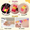 Janolia Face Painting Kit for Kids, Rainbow Split Cake Face Paint, Water Activated Face Paint Body Paint, One Stroke Split Cake Palette, Ideal Facepaint Makeup Kit for Kids Halloween Carnival Easter