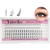 Bottom Lash Clusters DIY Eyelash Extensions 134pcs Wispy Natural Look Lower Lash Extensions for Bottom Eyelashes 6mm