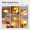 E26 Rechargeable Light Bulbs with Remote Control, 2600mAh Battery Operated Light Bulb with Hook, 3000K-6500K，40W Equivalent, 3 Timer, for Sconces Lamps Without Power, Camping, Emergency 1 Pack