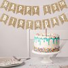 Pre-Strung Happy 13th Birthday Banner - NO DIY - Gold Glitter 13th Birthday Party Banner For Boys Girls - Pre-Strung Garland on 6 ft Strands - Gold Birthday Party Decorations & Decor. Did we mention