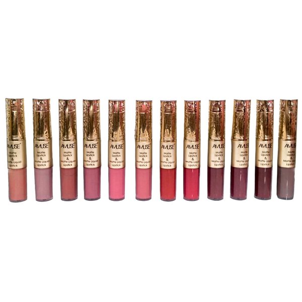 2 in 1 Matte Lipstick & Liquid Lipstick Duo by Amuse Cosmetics (9)