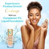 Veil Cosmetics Complexion Fix Liquid Foundation – Buildable Coverage – Water-Resistant, Hypoallergenic, Oil-Free, Cruelty-Free & Vegan – Lightweight & Brightening – Long Lasting (3N Medium Neutral)