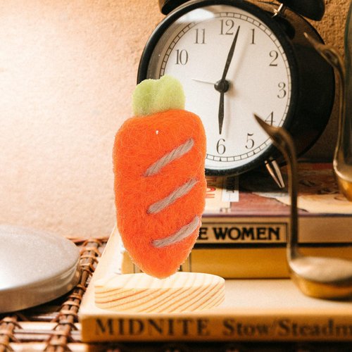 ABOOFAN 6 Set Single Metal Needle Holder Needle Felting Doll Display Holders Stand Wooden Base for Felting Animal Dolls Crochet Dolls Action Figures Doll