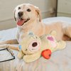 ZALBYUY Puppy Toys with Heartbeat,Puppy Sleep Aid Toy,Small Dog Training Toys for Separation Anxiety Relief,Pets Plush Toys for Dogs Cats (Bear)