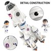TEMI Space Airplane Spacecraft Toy for 3 4 5 6 7 8 9 Years Old Kids, Science Educational 5-in-1 Aerospace Toy with 2 Astronauts, Projection Lamp, Outer Space Toy Gifts for Boys Girls 3+