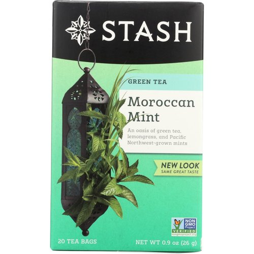 Stash Moroccan Mint Green Tea 20 Bags (Pack of 12)
