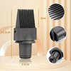 YAFIYGI Blow Dryer Comb Attachment for Supersonic Hair Dryer HD01 HD02 HD03 HD04 HD08 Universal Hair Attachment for Blowdryer Black Comb Attachment (Not Suitable for Curling Irons)