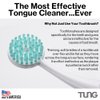 Tung Tongue Brush & Gel Kit | Tongue Cleaner for Adults | Tongue Scraper to Fight Bad Breath and Halitosis | Mouth Odor Eliminator | Fresh Mint | Made in America (Set of 1)