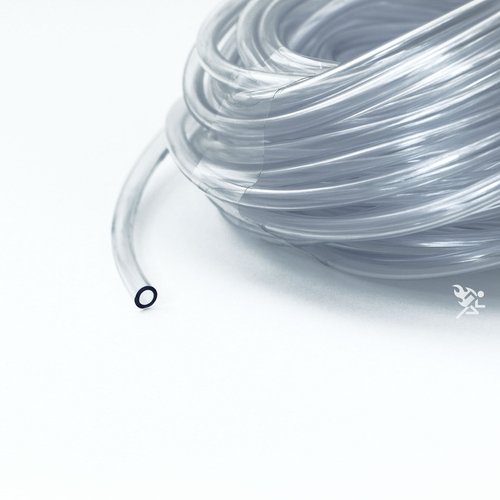 1/8" x 15' (Feet) Pike Muskie Size Clear Vinyl Tubing for Fishing Lure Treble Hook Guard Cover Protectors