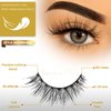 ASB 1 pair of Handmade Faux Mink Eyelashes False Eyelashes Cat lashes, Faux Mink Eyelashes, Fluffy Natural Look False Eyelashes, Long Extension Eyelashes, Fake Eyelashes Natural Look cílios maquiagem 3D lashes (Daydream)