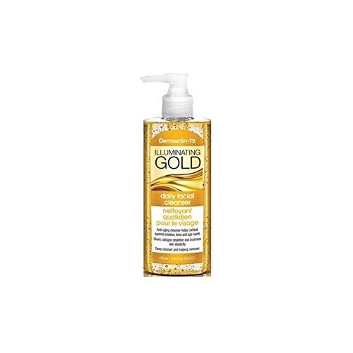 Dermactin-TS Daily Facial Cleanser - Illuminating Gold 5.85 ounce (6-Pack)