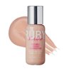 Ruby Kisses Liquid Foundation Medium Coverage, Lightweight, Natural Finish, Face Makeup for All Skin Type, Korean Makeup (Creamy Beige)
