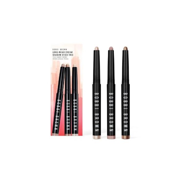 Bobbi Brown Long-Wear Cream Shadow Stick Trio, 3 Piece