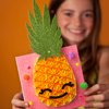 Craft-tastic DIY String Art – Craft Kit for Kids – Everything Included for 2 Arts & Crafts Projects – Features a Fun Flamingo & Pineapple Patterns