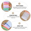 20 PCS Multicolor Exfoliating Mesh Soap Saver Pouch Bag Sack Bubble Foam Net Bags with Drawstring Soap Bags Face Cleansing Foaming Nets for Shower Foaming, 4.7 x 3.5 inche Easy to Store,Cleansers