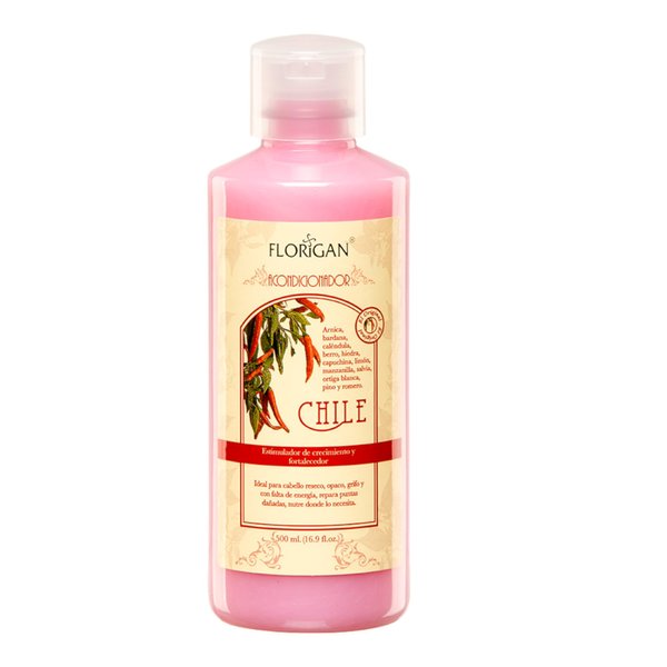 Chile Extract Growth Stimulating Hair Conditioner Florigan® 500ml.