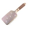 Fshion Handmade Massage Air Cushion AB Crystal Paddle Brush,Premium Bling Hair brush,Rhinestone Detangle Hair Comb For Women