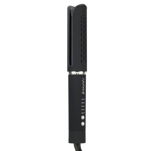 Head Kandy Rebound All in One Styler | Cool Air Curling Iron | Ceramic Coating for Damage Free Styling | for All Hair Types | Black