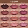 Juvia's Place The Nude Velvety Matte Lipstick Muted - Nude Matte Lipstick, Long-lasting Matte Lipstick, Rich-Color Lip Makeup, Creamy Lipstick with Matte Finish, Beauty & Lip Products