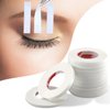 12 Rolls Eyelash Tape, 0.4cm Ultra-Narrow Adhesive Eyelash Extension Tape, Breathable Micropore Fabric Tape for Eyelash Extension Supplies, 0.15" x 10 Yard Each Roll (White)