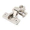 Silverline Face Frame Concealed Euro 105Deg Self Closing Compact Cabinet Hinges (6 Pack)