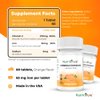 Chewable Iron 65 mg with Vitamin C 270 mg - Tablet in Orange Flavor 60 Count